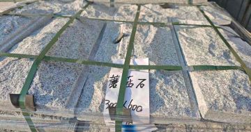 昭通芝麻白蘑菇石，自然面