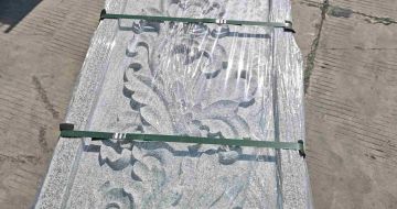 昭通芝麻白别墅外墙雕刻版