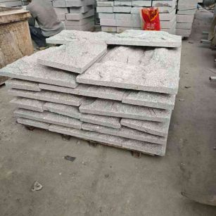 昭通芝麻白蘑菇石，自然面