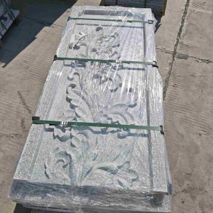 昭通芝麻白别墅外墙雕刻版