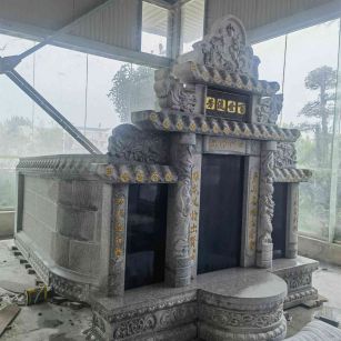 昭通套墓 墓碑 围坟石 异形定制