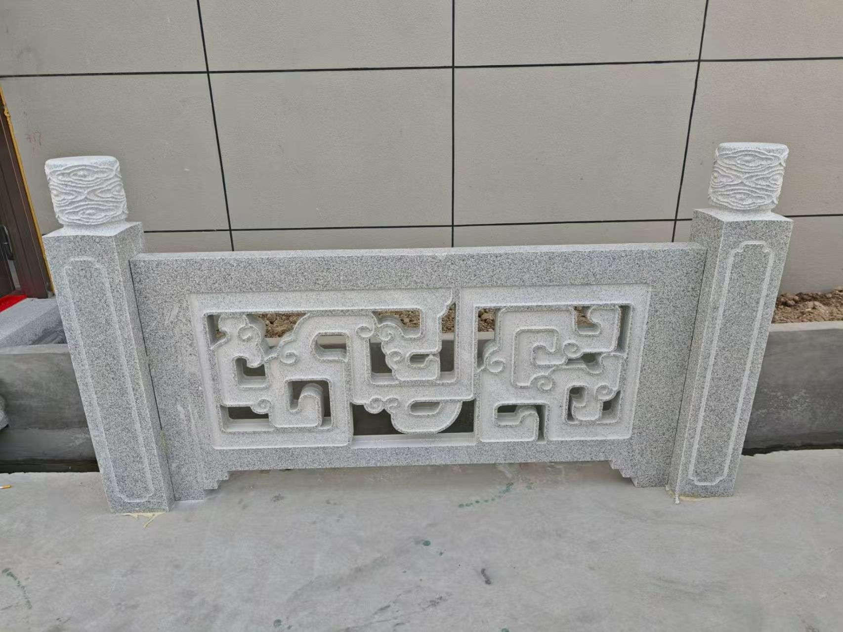 昭通芝麻白河道栏杆 桥栏杆