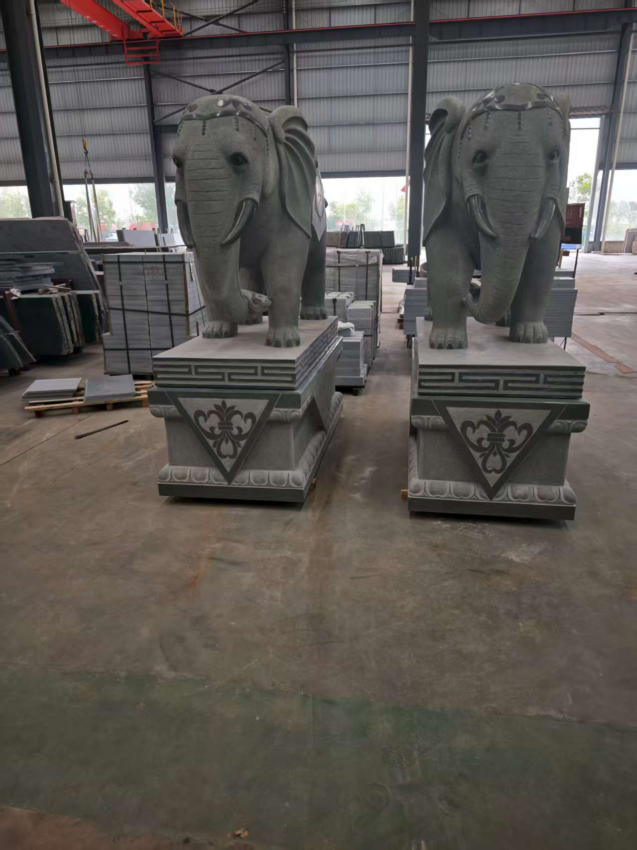 昭通芝麻灰花岗岩对象 芝麻白芝麻灰大象